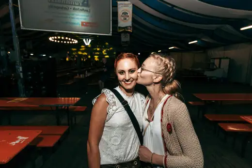 Schmalzlerfest Perlesreut 2024 Freitag: Volksfesteinzug, Perlesreuter bleMUSI Foto 2400150