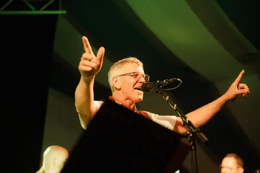 Schmalzlerfest Perlesreut 2024 Freitag: Volksfesteinzug, Perlesreuter bleMUSI Foto 2400152