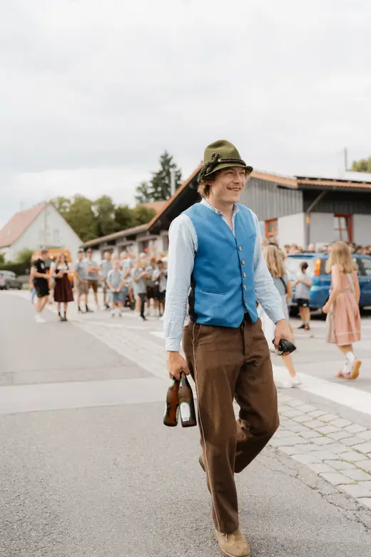 Schmalzlerfest Perlesreut 2025 Freitag: Kinder-Festzug, Perlesreuter BleMUSI Foto 2500061