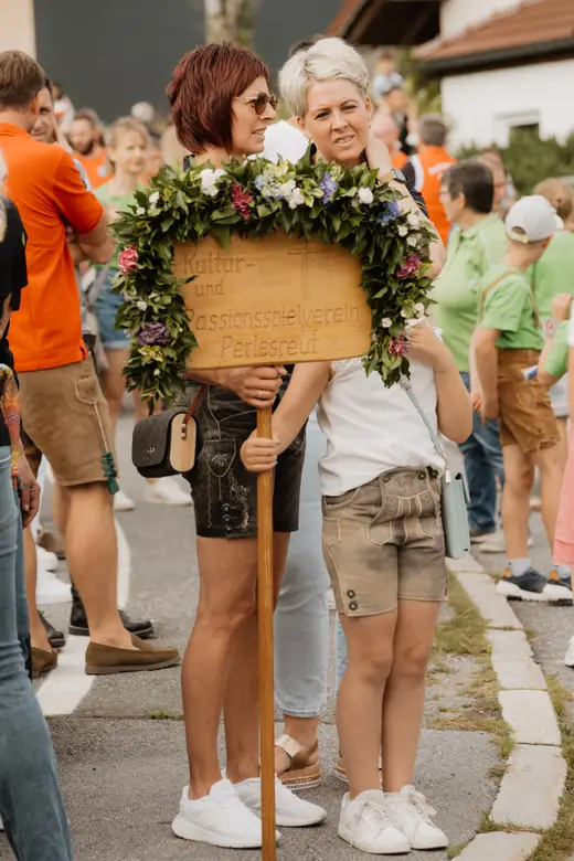 Schmalzlerfest Perlesreut 2025 Freitag: Kinder-Festzug, Perlesreuter BleMUSI Foto 2500070