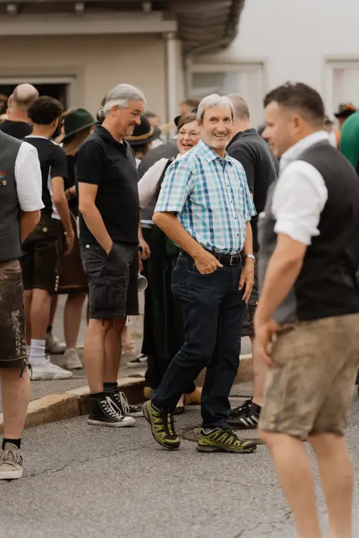 Schmalzlerfest Perlesreut 2025 Freitag: Kinder-Festzug, Perlesreuter BleMUSI Foto 2500077