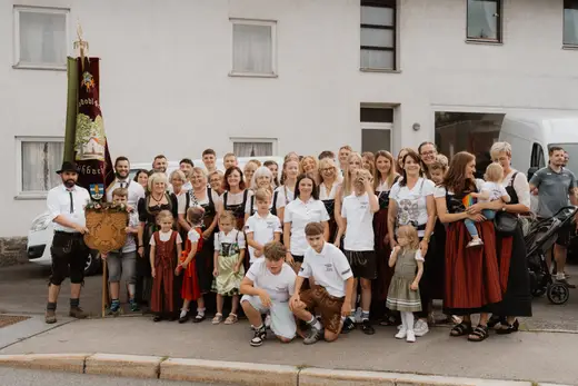 Schmalzlerfest Perlesreut 2025 Freitag: Kinder-Festzug, Perlesreuter BleMUSI Foto 2500079