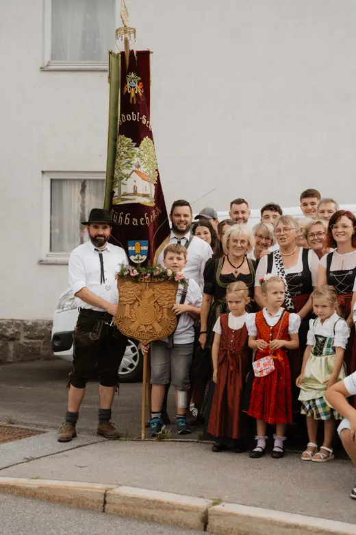 Schmalzlerfest Perlesreut 2025 Freitag: Kinder-Festzug, Perlesreuter BleMUSI Foto 2500080