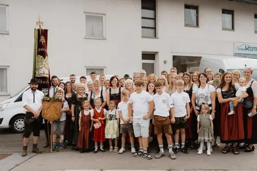 Schmalzlerfest Perlesreut 2025 Freitag: Kinder-Festzug, Perlesreuter BleMUSI Foto 2500081