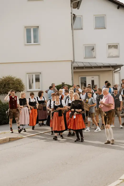 Schmalzlerfest Perlesreut 2025 Freitag: Kinder-Festzug, Perlesreuter BleMUSI Foto 2500087