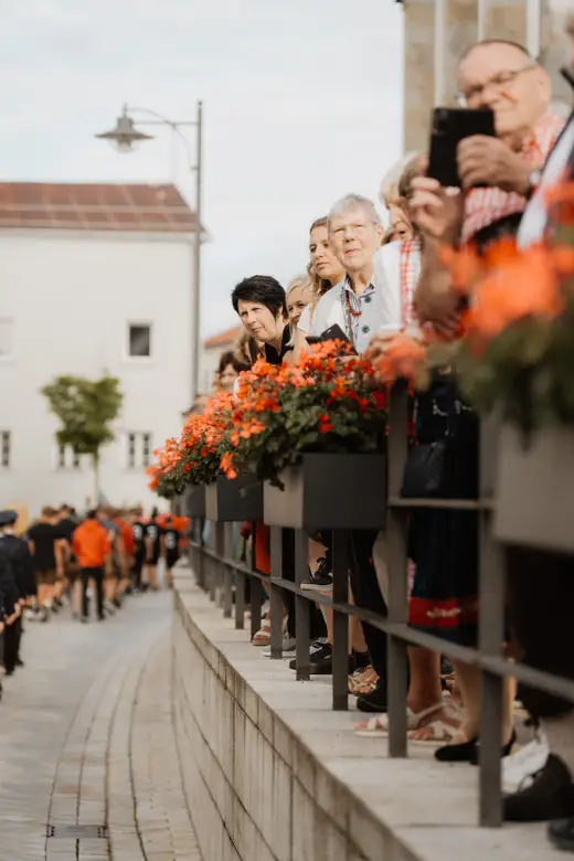 Schmalzlerfest Perlesreut 2025 Freitag: Kinder-Festzug, Perlesreuter BleMUSI Foto 2500133