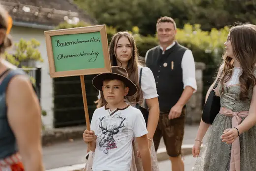 Schmalzlerfest Perlesreut 2025 Freitag: Kinder-Festzug, Perlesreuter BleMUSI Foto 2500176