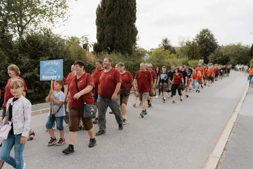 Schmalzlerfest Perlesreut 2025 Freitag: Kinder-Festzug, Perlesreuter BleMUSI Foto 2500186