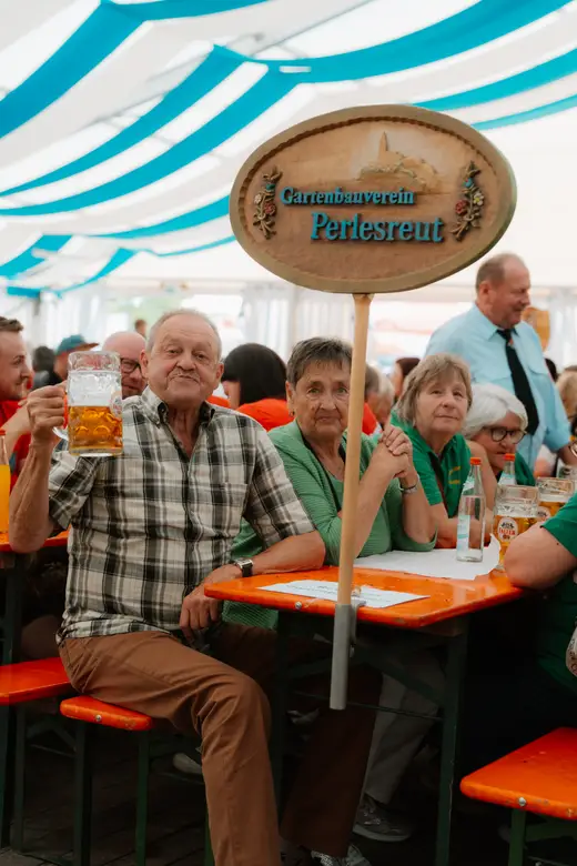 Schmalzlerfest Perlesreut 2025 Freitag: Kinder-Festzug, Perlesreuter BleMUSI Foto 2500254