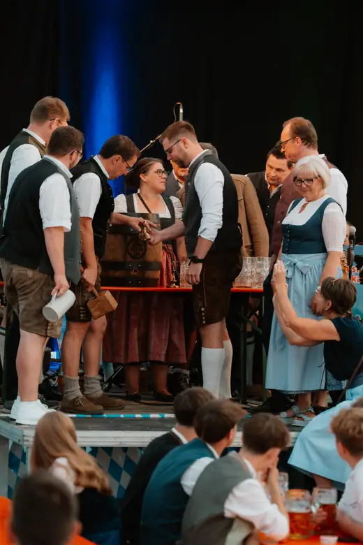 Schmalzlerfest Perlesreut 2025 Freitag: Kinder-Festzug, Perlesreuter BleMUSI Foto 2500267