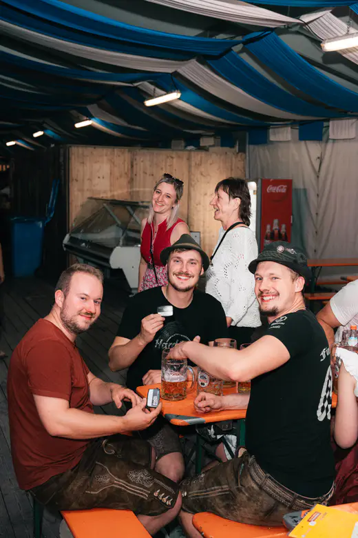Schmalzlerfest Perlesreut 2025 Samstag: Rotzfrech Foto 2500676