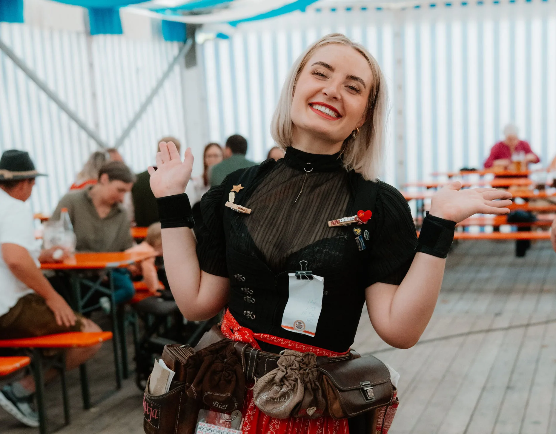 Schmalzlerfest Bedienung